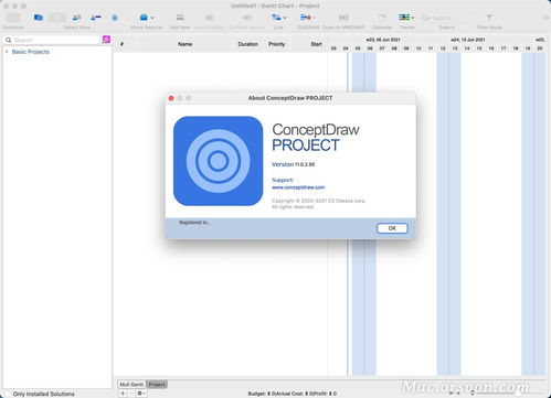 项目管理工具 conceptdraw project for mac